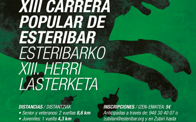 CROSS ESTERIBAR-KO HERRI LASTERKETA KARTELA (10/12/2017)