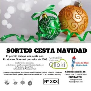 boleto cesta navidad 2025