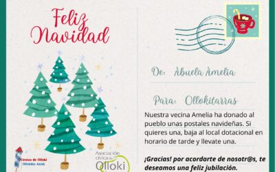Postales Navidad, Cartas Olentzero y a SSMM Reyes Magos